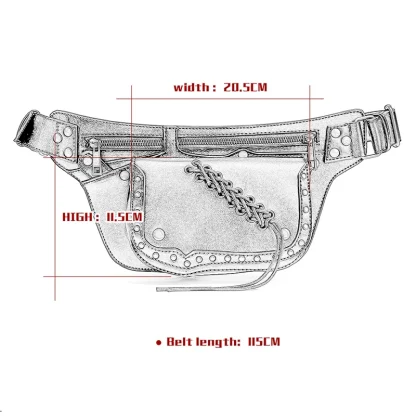 Faux Leather Belt Bag - Image 2