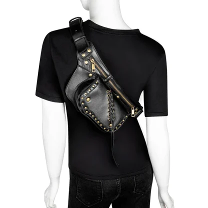 Faux Leather Belt Bag - Image 3