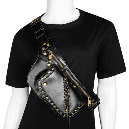 Faux Leather Belt Bag - Image 5