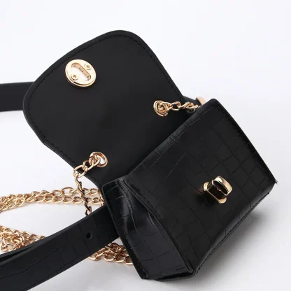 Chain Pocket Waist Belt Bag - Image 2