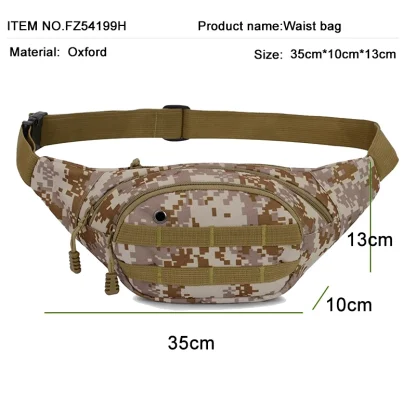 Camouflage Outdoor Utility Fanny Pack - Image 7