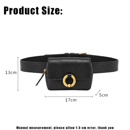 Serpentine Fashion Waist Bag - Image 5