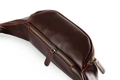 City Sleek Leatherette Fanny Pack - Image 5