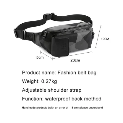 Sporty Diagonal Belt Bag - Image 5