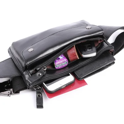 Vintage-Like Travel Chest Waist Bag - Image 2