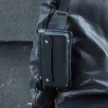 Vintage-Like Travel Chest Waist Bag