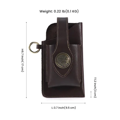 Hip Vintage-Like Waist Pouch Pack - Image 3
