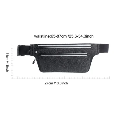 Travel Hidden Belt Waist Bag - Image 5