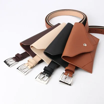Envelope PU Leather Waist Bag - Image 3