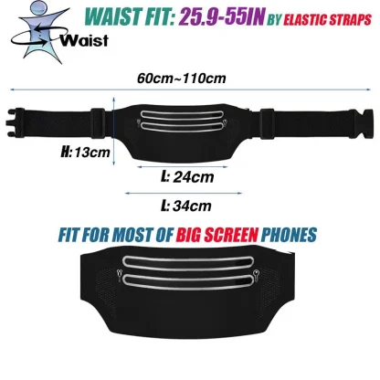 Travel Lightweight Phone Belt Bag - Image 5