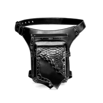 Multi Organizer Leatherette Waist Belt - Image 2