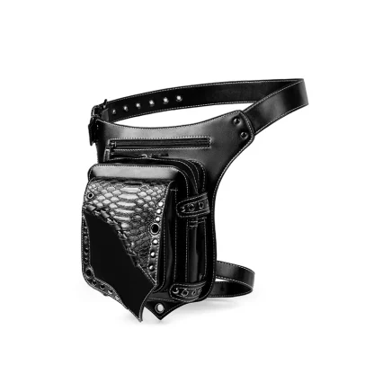Multi Organizer Leatherette Waist Belt - Image 3
