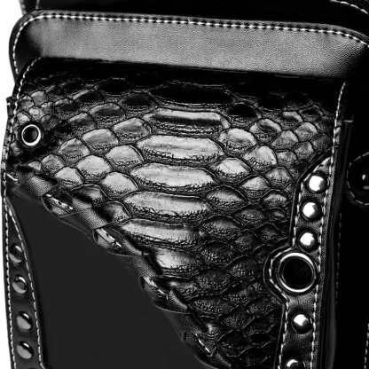 Multi Organizer Leatherette Waist Belt - Image 4