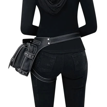Retro Moto Biker Waist Pack - Image 3