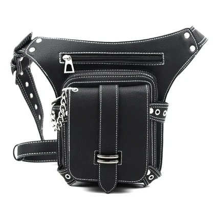 Retro Moto Biker Waist Pack - Image 6