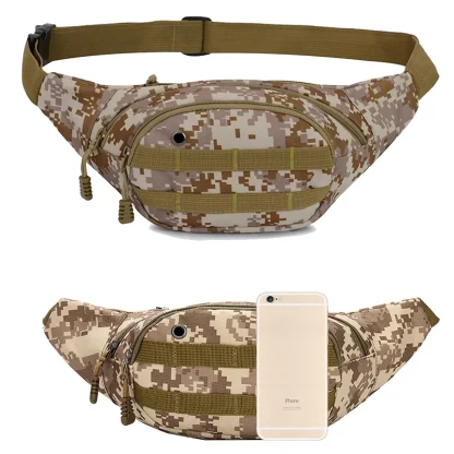Camouflage Outdoor Utility Fanny Pack - Image 2