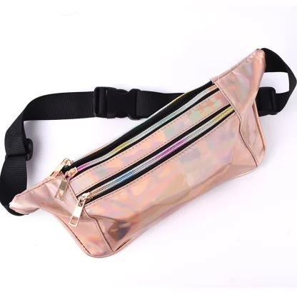 Laser Shiny Color Waist Bag - Image 4