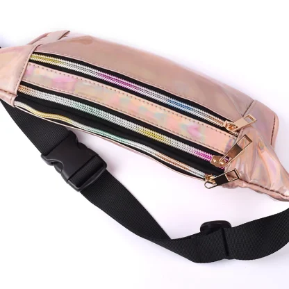 Laser Shiny Color Waist Bag - Image 5