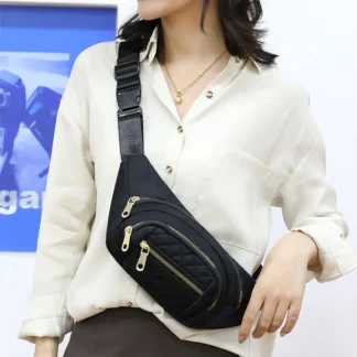 Stylish Zipper Fanny Belt Bag