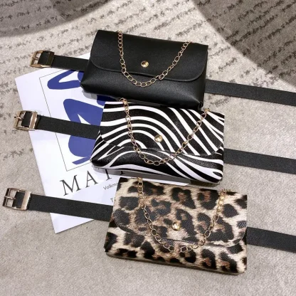 Leopard Pattern Fashion Fanny Pack - Image 2