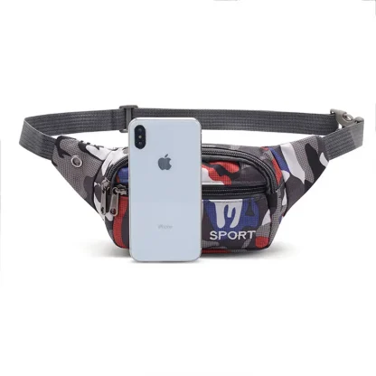 Zip Multipocket Hiking Waist Pack - Image 3