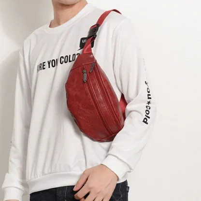 Casual Solid Hip Waist Belt Bag - Image 3