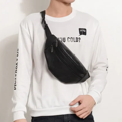 Casual Solid Hip Waist Belt Bag - Image 5