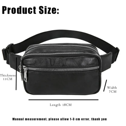 Solid Color PU Leather Single Belt Bag - Image 6