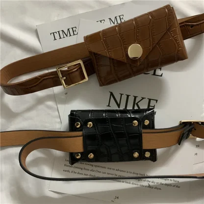 Small Crossbody Card Purse Belt Bag - Image 4