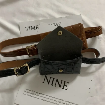 Small Crossbody Card Purse Belt Bag - Image 5