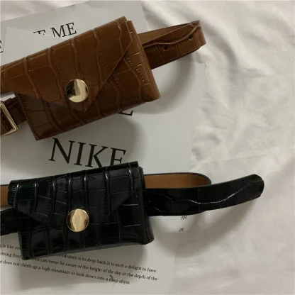 Small Crossbody Card Purse Belt Bag - Image 6