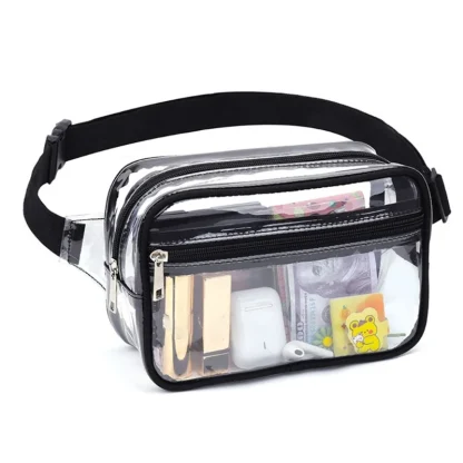 Clear Waist Bag with Adjustable Strap