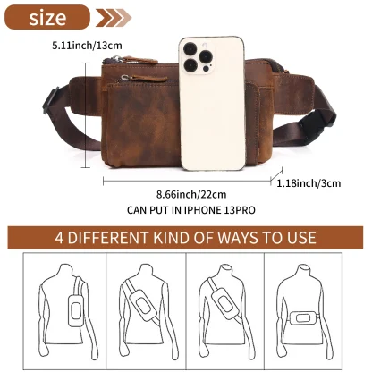 Elegant Travel Belt Bag - Image 7