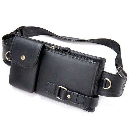 Stylish Belt Bag with Multiple Pockets