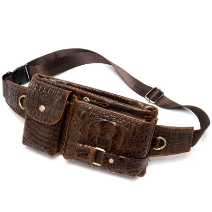 Stylish Belt Bag with Multiple Pockets - Image 6