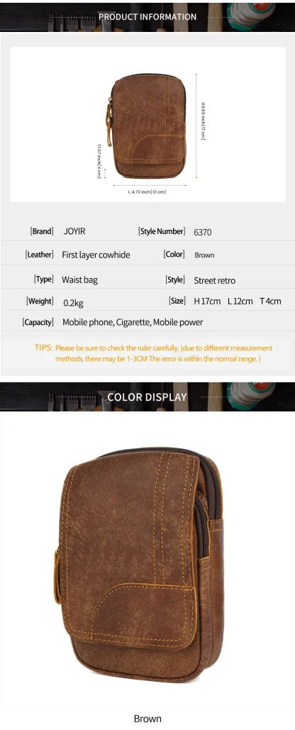 Cigarette Case Sports Waist Bag - Image 2