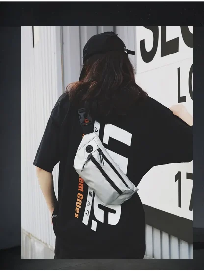 Casual Cross Body Banana Bag