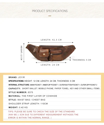 Fanny Pack Casual Waist Bag - Image 5