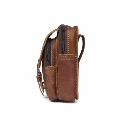 Small Faux Leather Belt Bag - Image 6