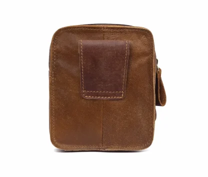 Small Faux Leather Belt Bag - Image 5