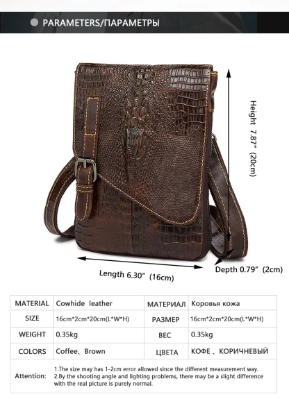 Mini Messenger Waist Bag - Image 6