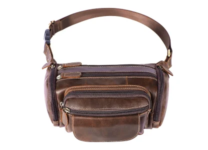 Travel Bum PU Leather Hip Bag