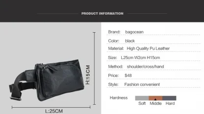 Elegance Small Travel Belt Bag - Image 6