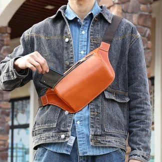 Travel Chest Zipper Waist Bag