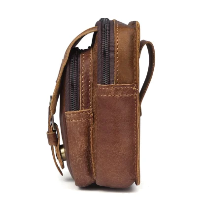 Small Faux Leather Belt Bag - Image 3