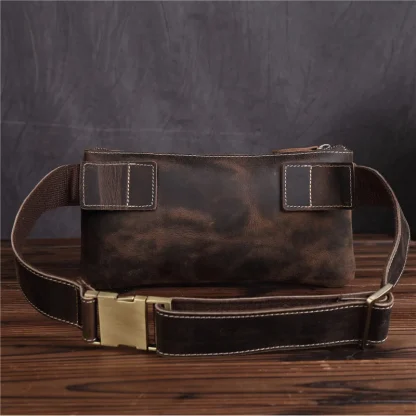 Retro Stylish Large Belt Bag - Image 4