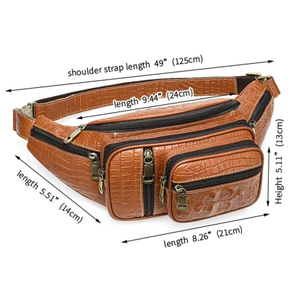 Exotic Belt Pouch Waist Bag - Image 6