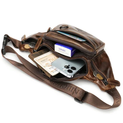 Sporty Zippered Fanny Pack - Image 3