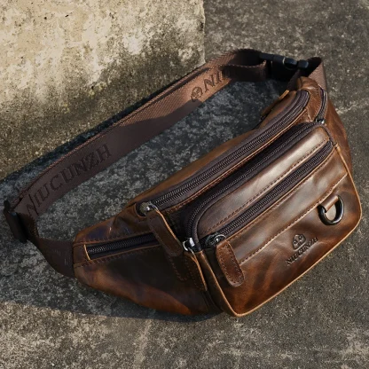 Sporty Zippered Fanny Pack - Image 2