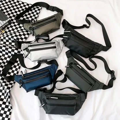 Casual Cross Body Banana Bag - Image 4
